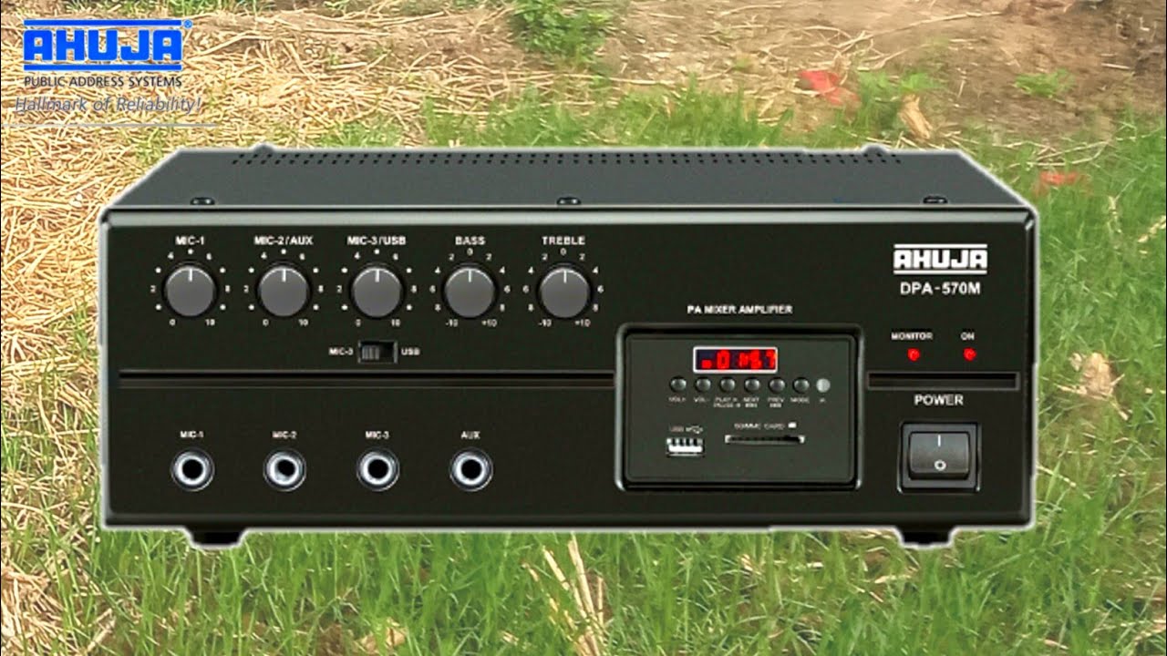 AHUJA  DPA-570M 50 watt amplifier