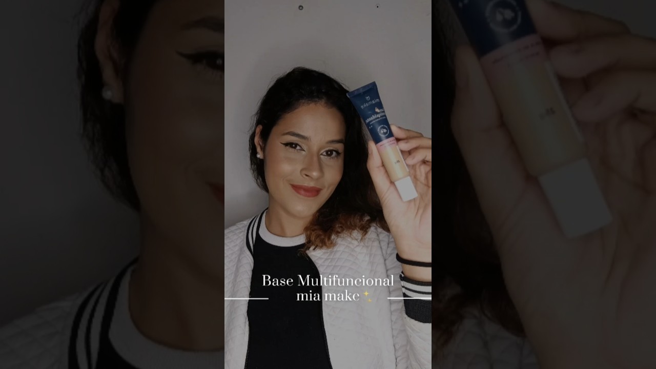 Testei a base Antioxidante da Mia Make ✨️.