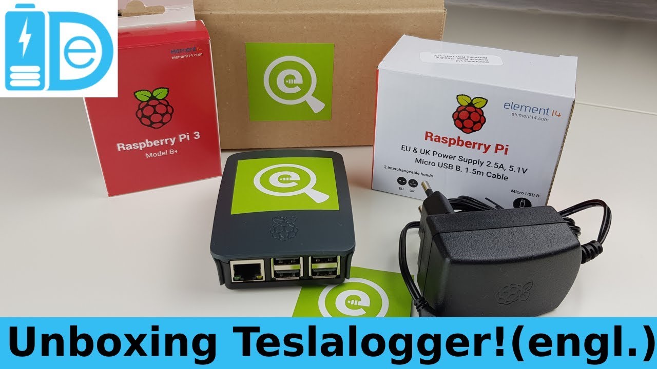 Unboxing & Installation Teslalogger (englisch)
