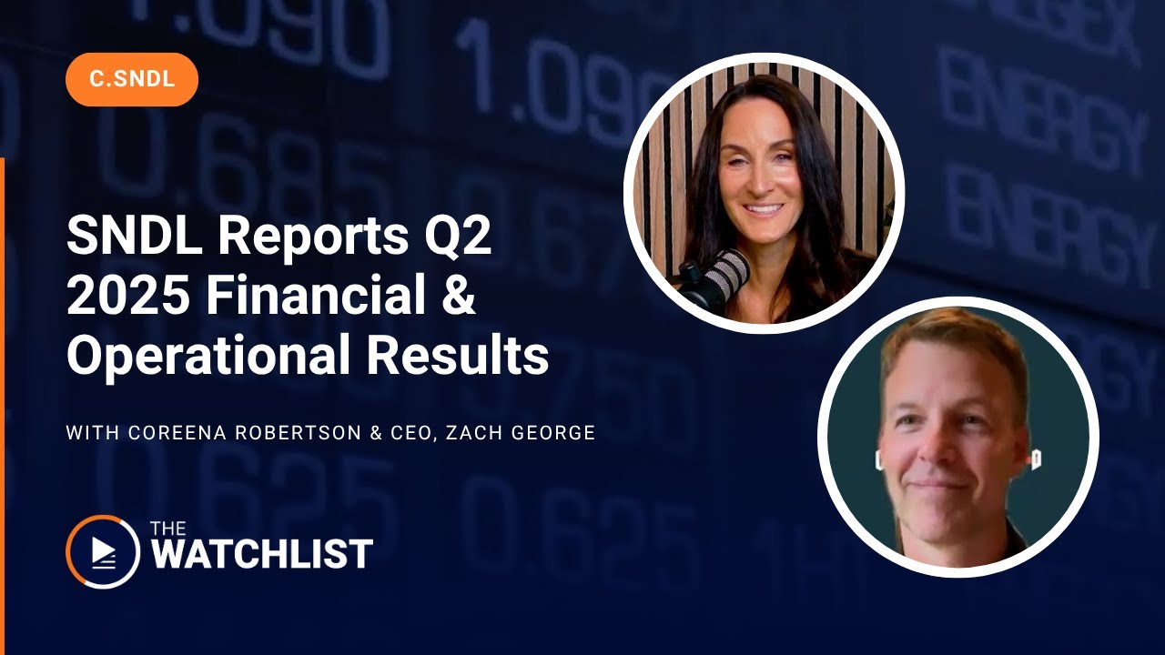 SNDL Achieves First-Ever Net Profit | CEO Zach George on Q2 Results