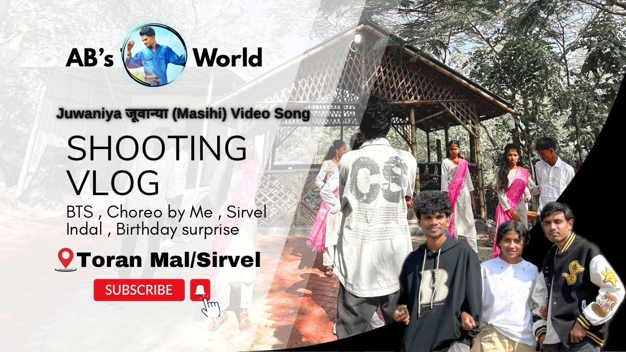 Juwaniya (जूवान्या) | Aadiwasi Masihi Video song Shoot Time (BTS) Vlog | 2026 #aadiwasi #vlog #bts #