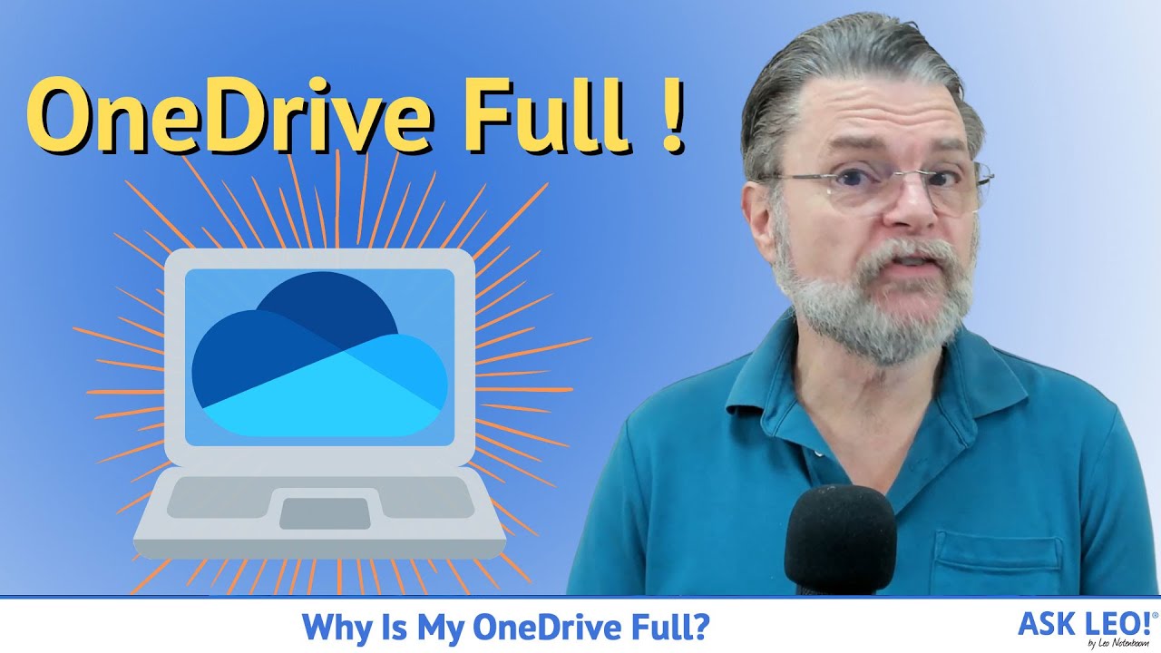 Почему мой OneDrive переполнен?