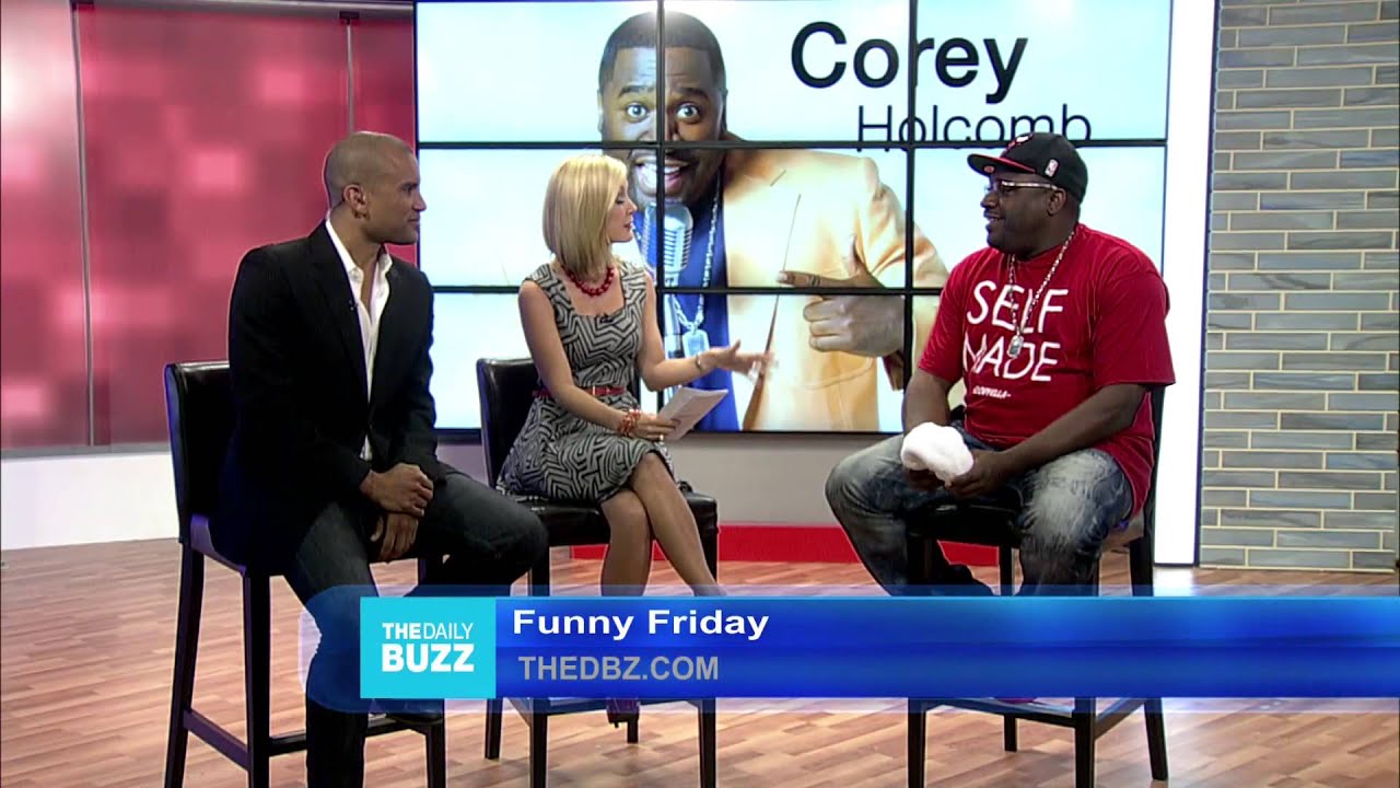 Comedian Corey Holcomb of 'The Cleveland Show' on The DBZ