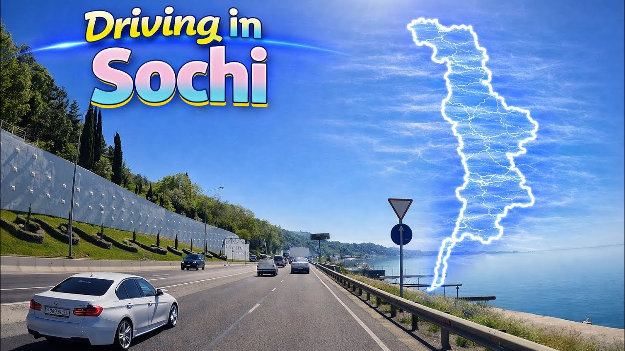 Дорога Сочи - Красная Поляна в 5К