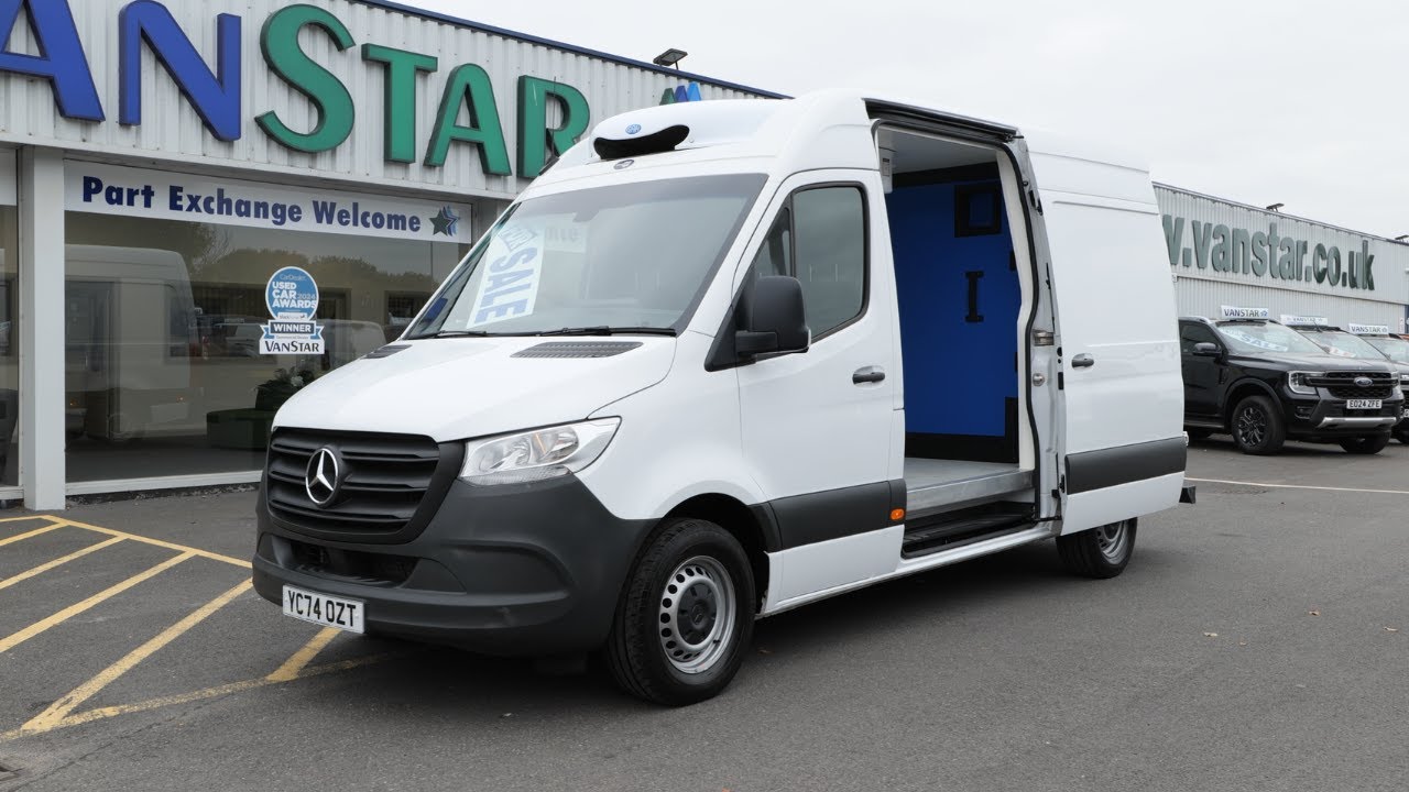 74 Plate Mercedes-Benz Sprinter 315 2.0 Refrigerated Progressive Edition - YC74 OZT - VanStar