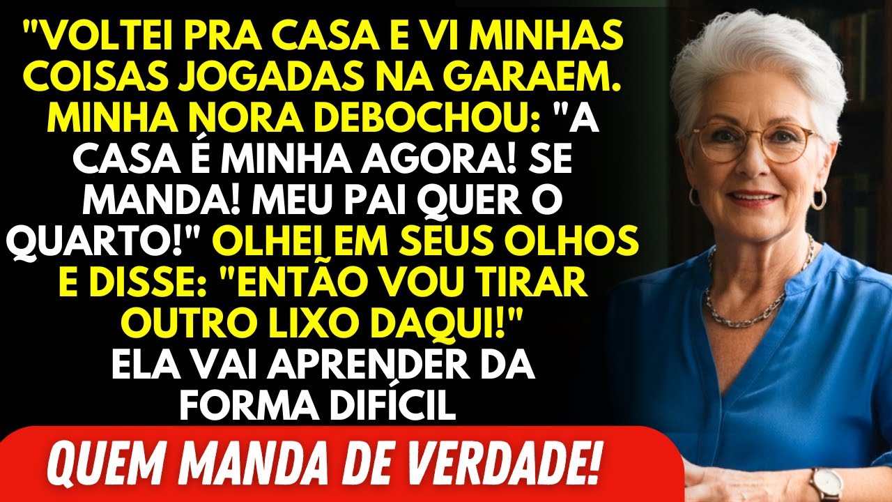 Meu Filho Me Expulsou Para Dar Meu Quarto Para o Sogro. Fiz Ele Aprender Do Jeito Difícil Que Manda…
