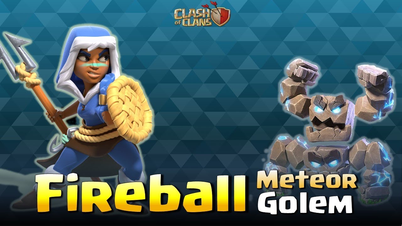 Meteor Golem Fireball | TH 18 Attack Strategy Legend League | Clash Of Clans | Dandi COC