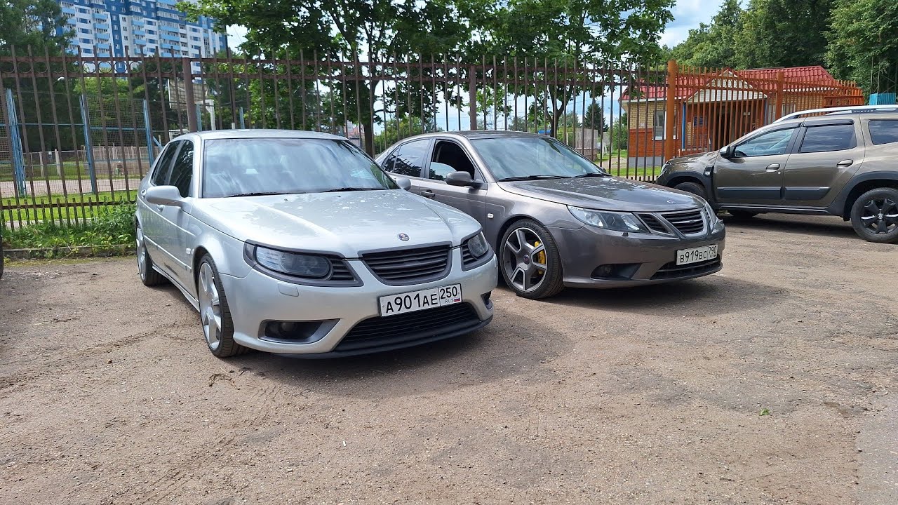 #307 Беседа с владельцем:  Акмаль рассказывает о своём SAAB 9-3 и о SAAB 9-5 брата