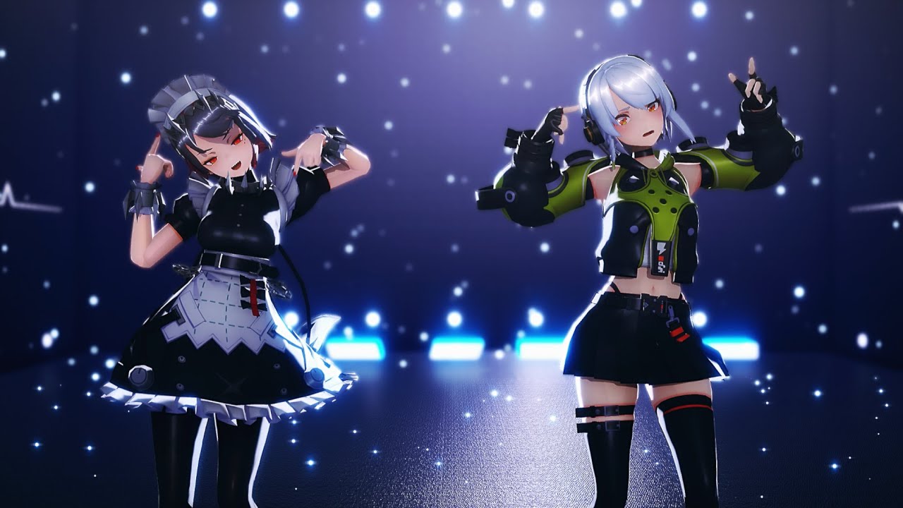 【ゼンゼロMMD】エレンとアンビーでLADY CRAZY  【カメラ配布】