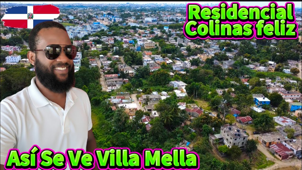 Me pidieron este recorrido Por Villa Mella  Residencial Parque de las  Colinas feliz  Santo Domingo