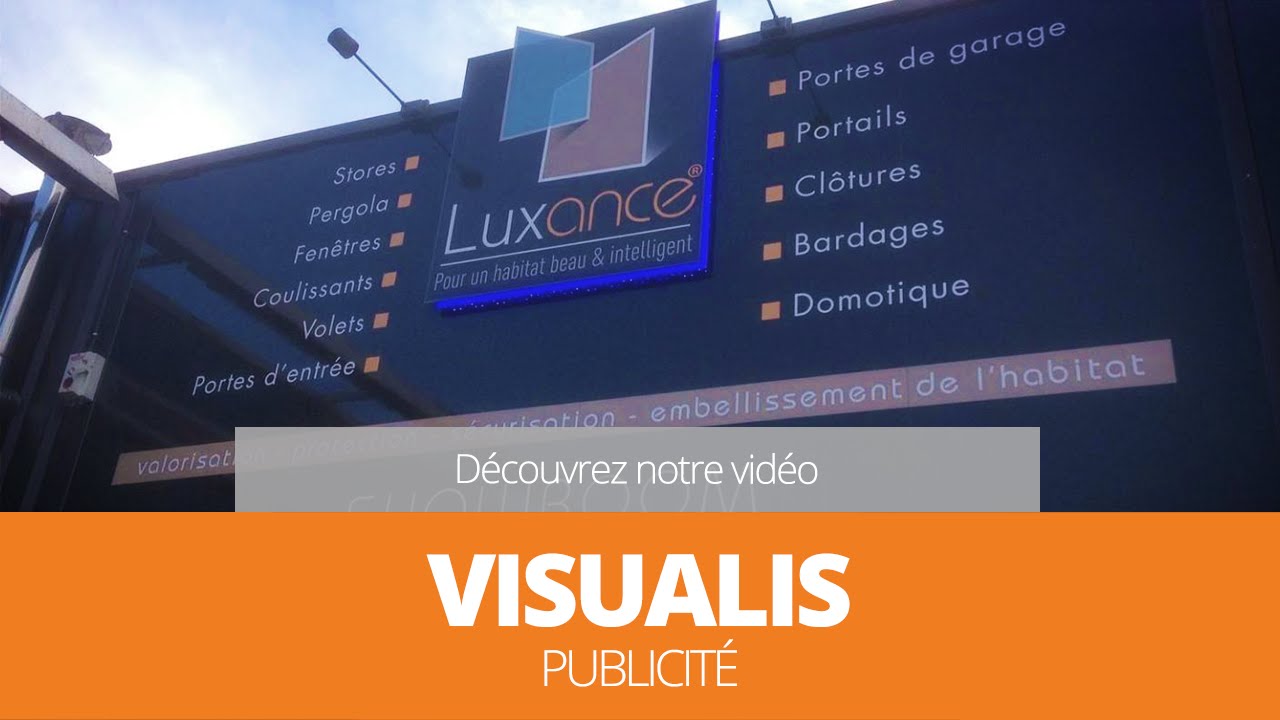 Visualis Publicit&eacute;, impression, affiche, panneau publicitaire, enseigne