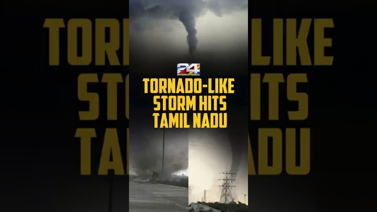 Rare Tornado Hits Thoothukudi! | A Sight Tamil Nadu Has Never Seen Before | 24 International