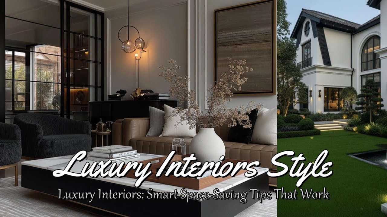 Роскошные интерьеры: умные советы по экономии пространства, которые работают