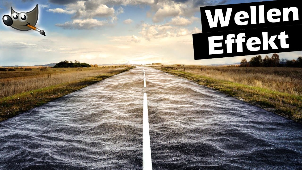 Wellen Effekt | Gimp Tutorial Deutsch