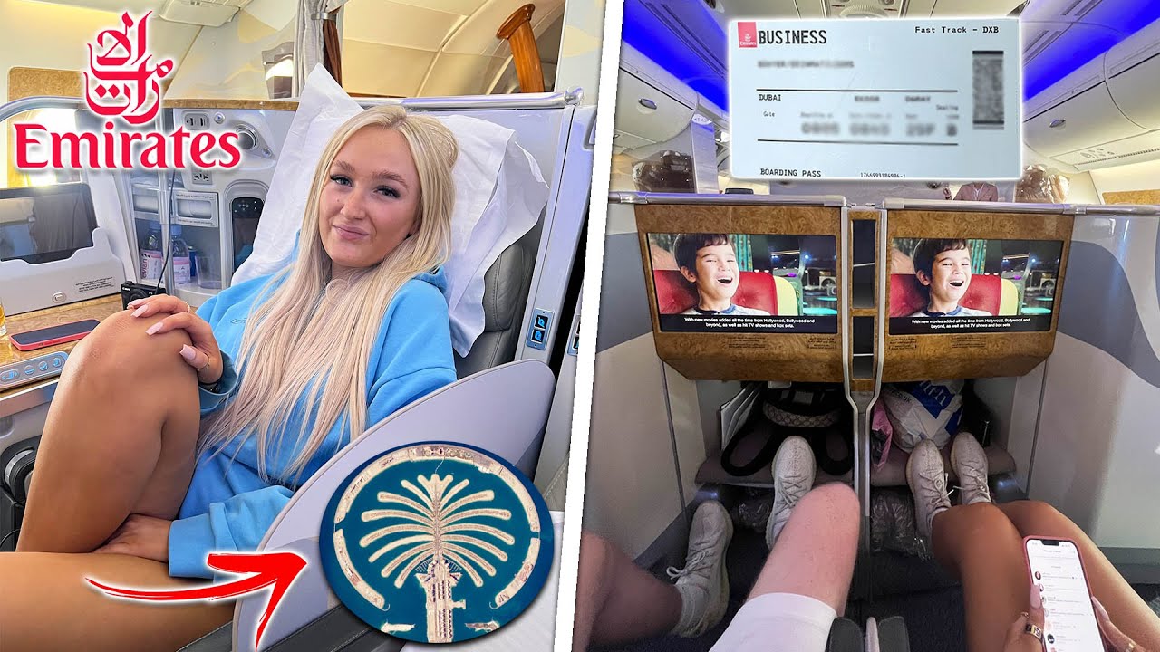COME FLY WITH US TO DUBAI!! *BUSINESS CLASS*