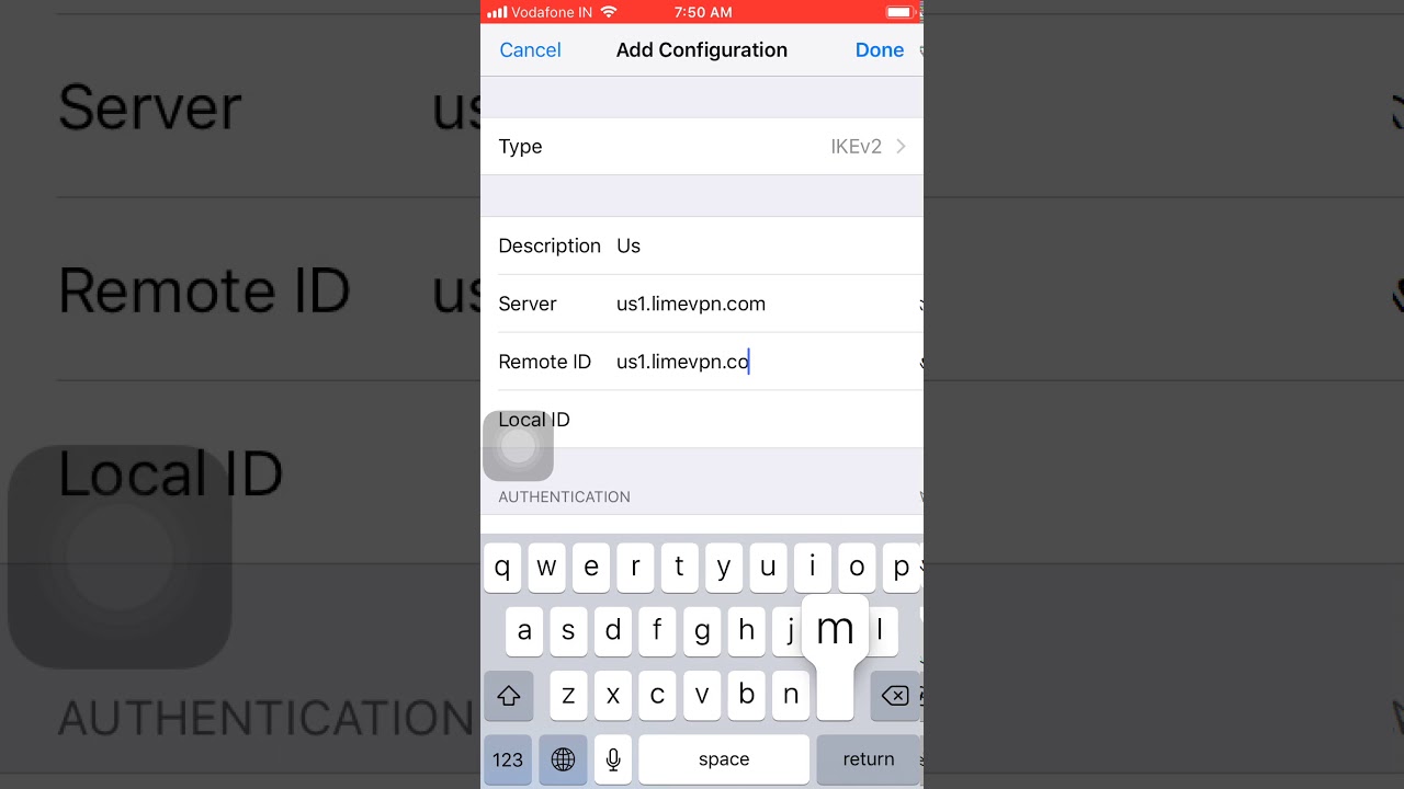 How to configure IKEv2 on iOS?