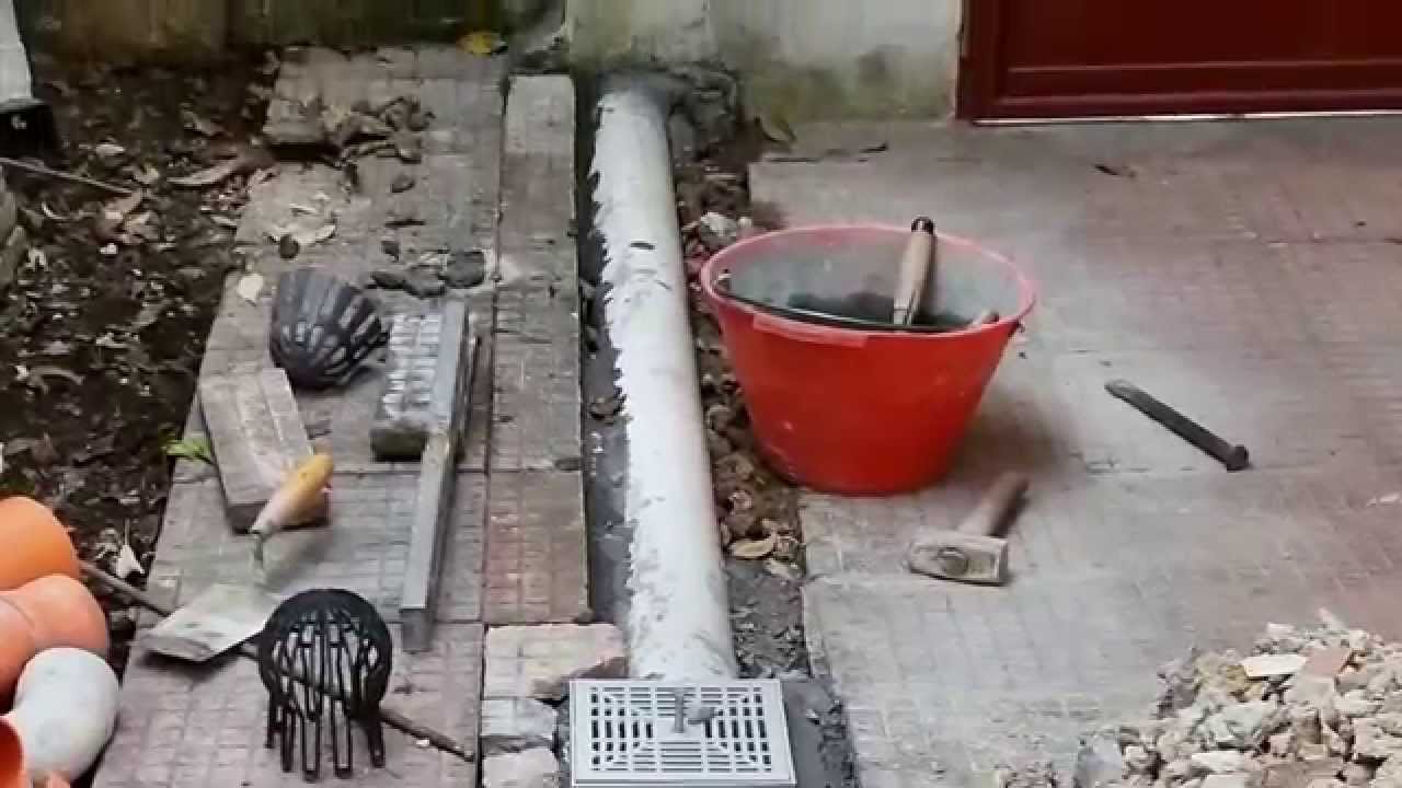 Smaltire le acque piovane