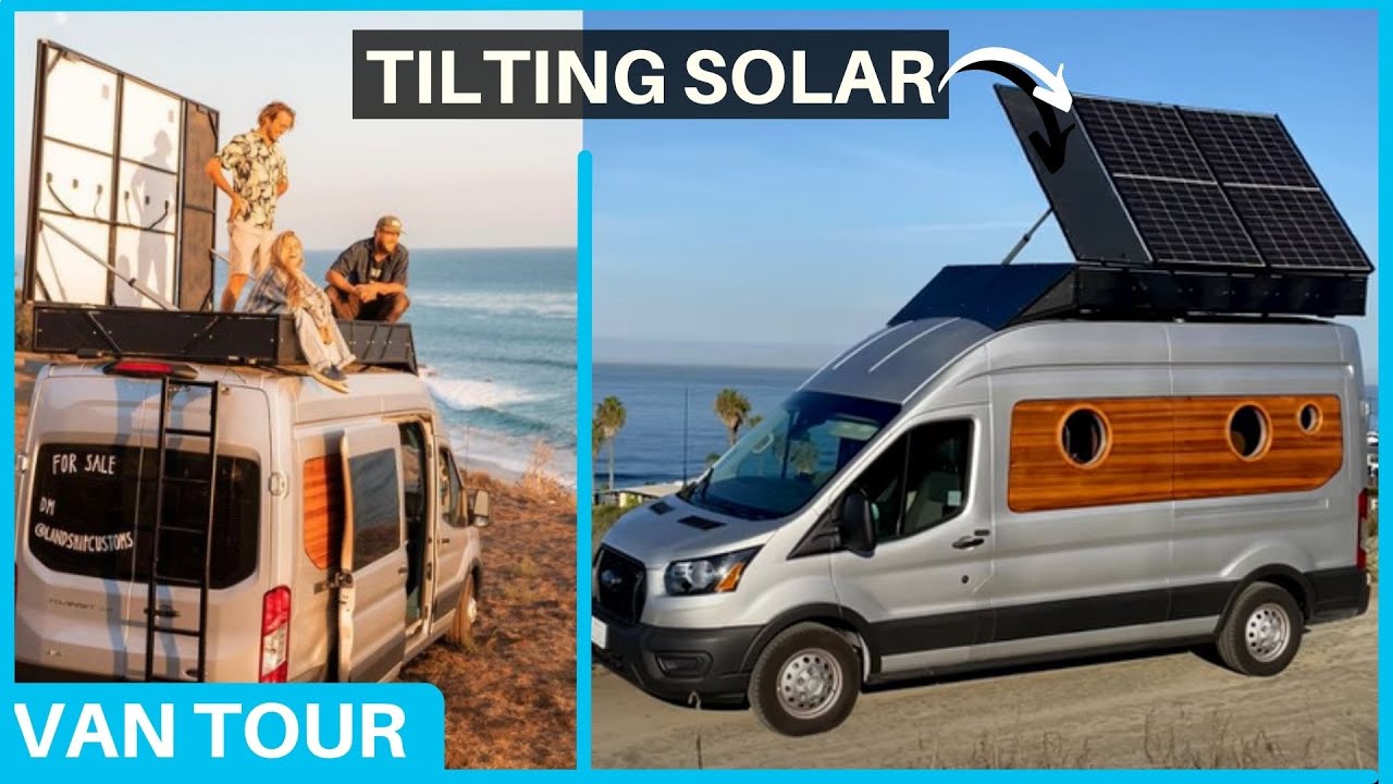 VAN TOUR | Boat-Inspired Camper Van with Re-Circulating Shower