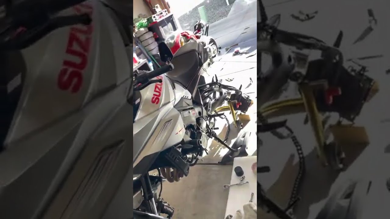 2020 SUZUKI KATANA oil change