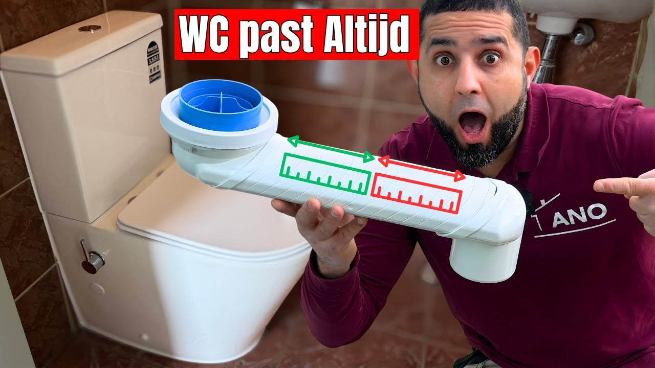 WC Afvoer Zit Fout? De Verstelbare Sprongbocht Redt Je Dag!