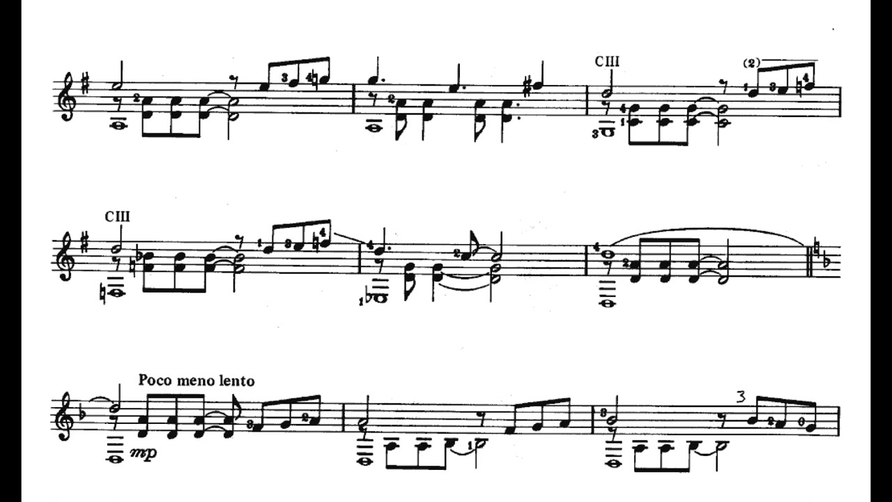 Máximo Diego Pujol: Sonatina for Guitar (1994)