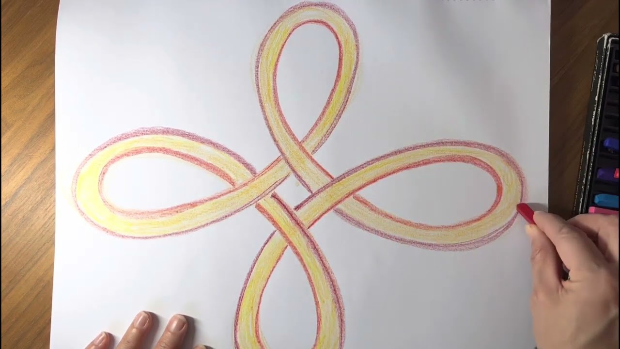 Waldorf Fourth Grade Form Drawing Weaving Loops