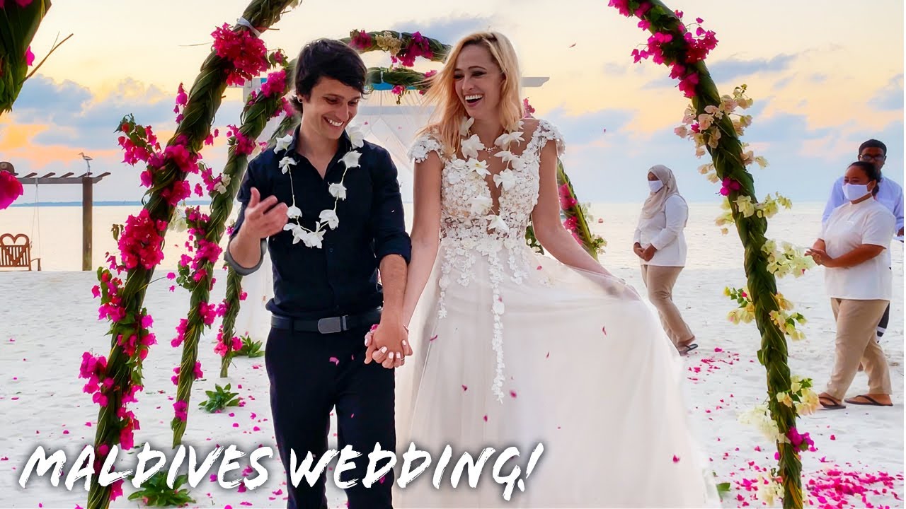WE GOT MARRIED IN THE MALDIVES!! (Honeymoon pt 3)