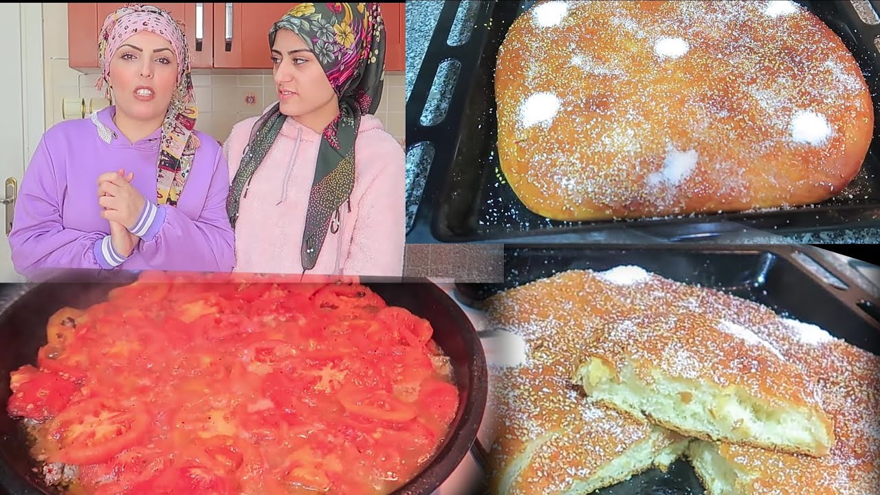 عملنا معروك  هشه %100😋😋//صينيه بللحمه على الغاز // أطيب واسهل طريقه 😋