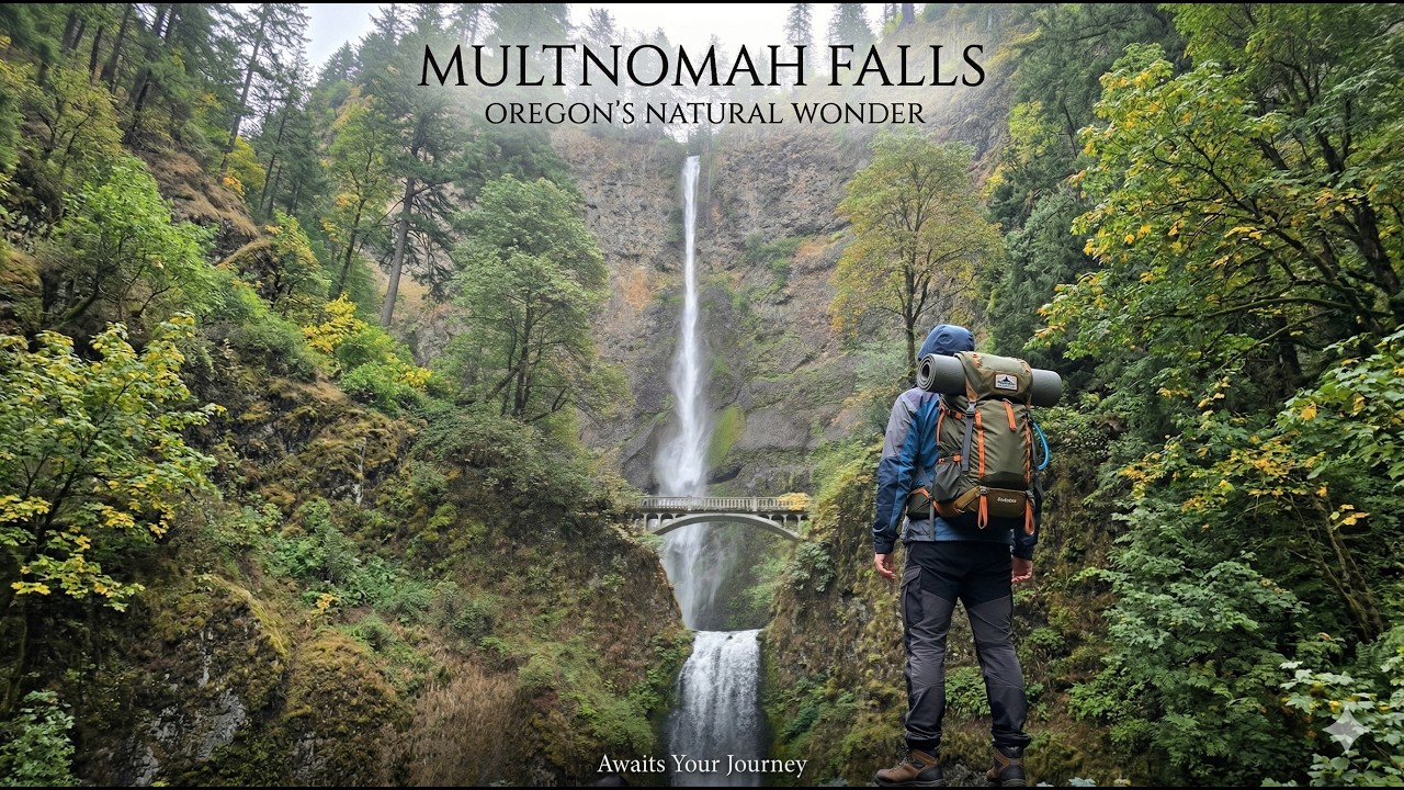 Hike Multnomah Falls Oregon.
