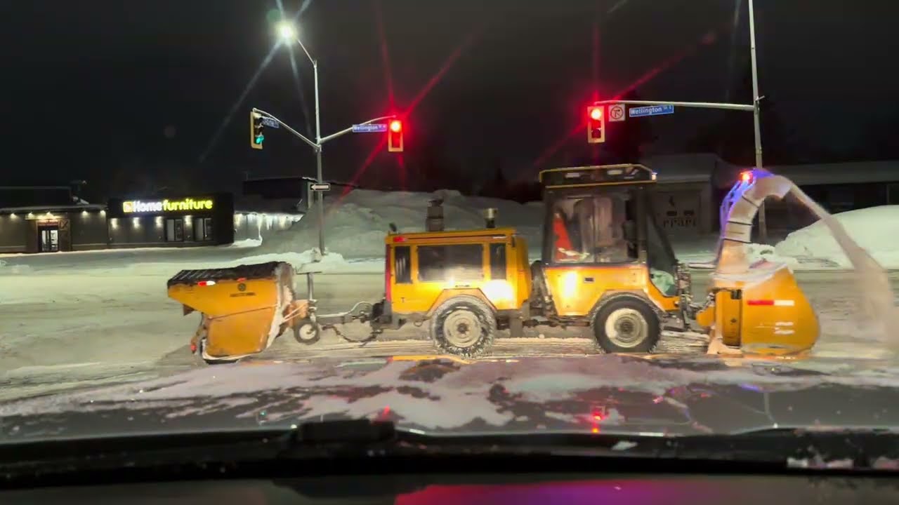 Quiet In The Early Morning Hours In Downtown Sault Ste Marie, ON, CAN | Feb 27th, 2026 6:30am