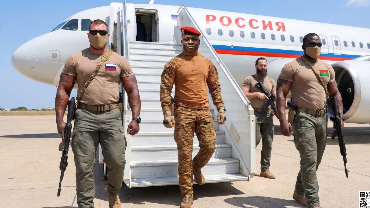 Как Россия тайно перевозит самого разыскиваемого президента Африки &mdash; протокол безопасности Траоре...