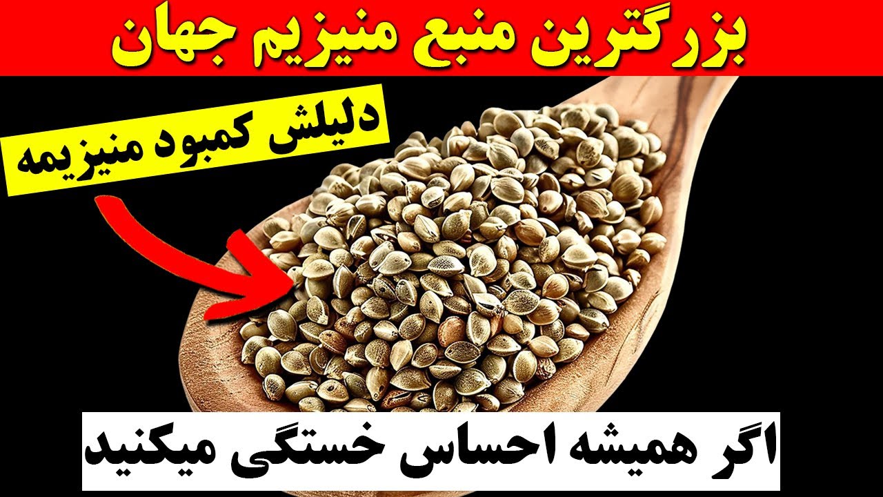 این غذا ۷۰۰ برابر قرص های مکمل منیزیم داره  هیچ پزشکی این رو به شما نخواهد گفت |چرا همیشه خسته هستید