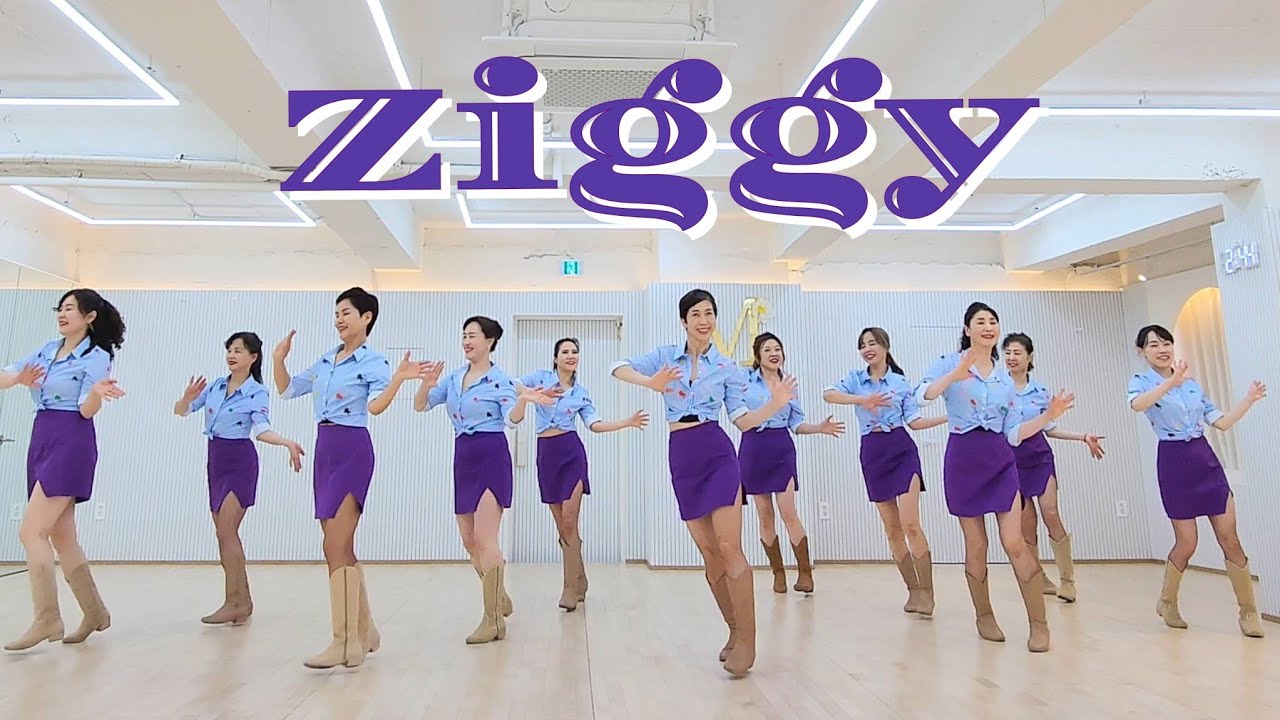 Ziggy LINEDANCE/왕초급라인댄스 Choreo:Gary Lafferty/성신여대입구6번출구 민라인댄스코리아 010-5469-9632 민정희 