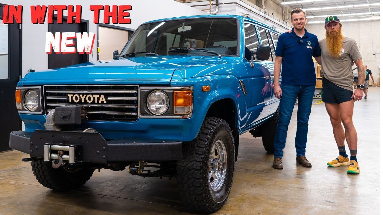 Забираю свой восстановленный Toyota FJ60 Land Cruiser