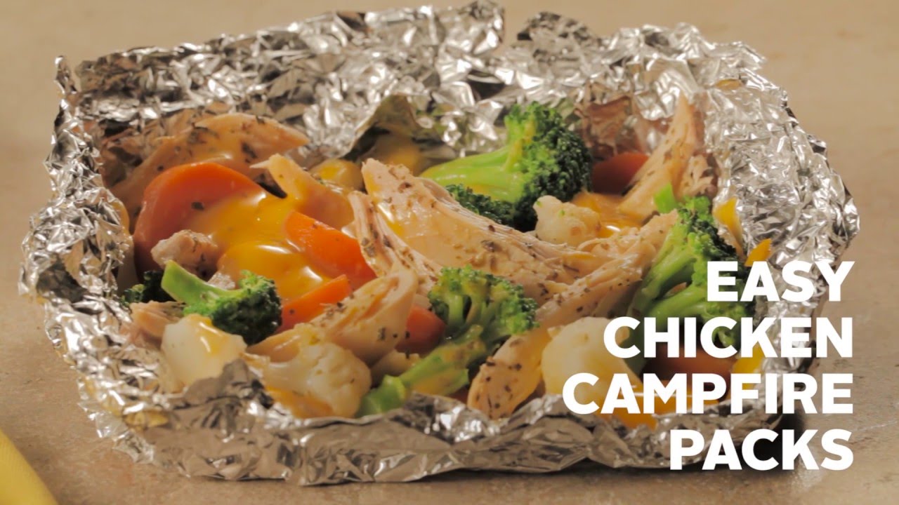 VELVEETA Easy Chicken Campfire Packs