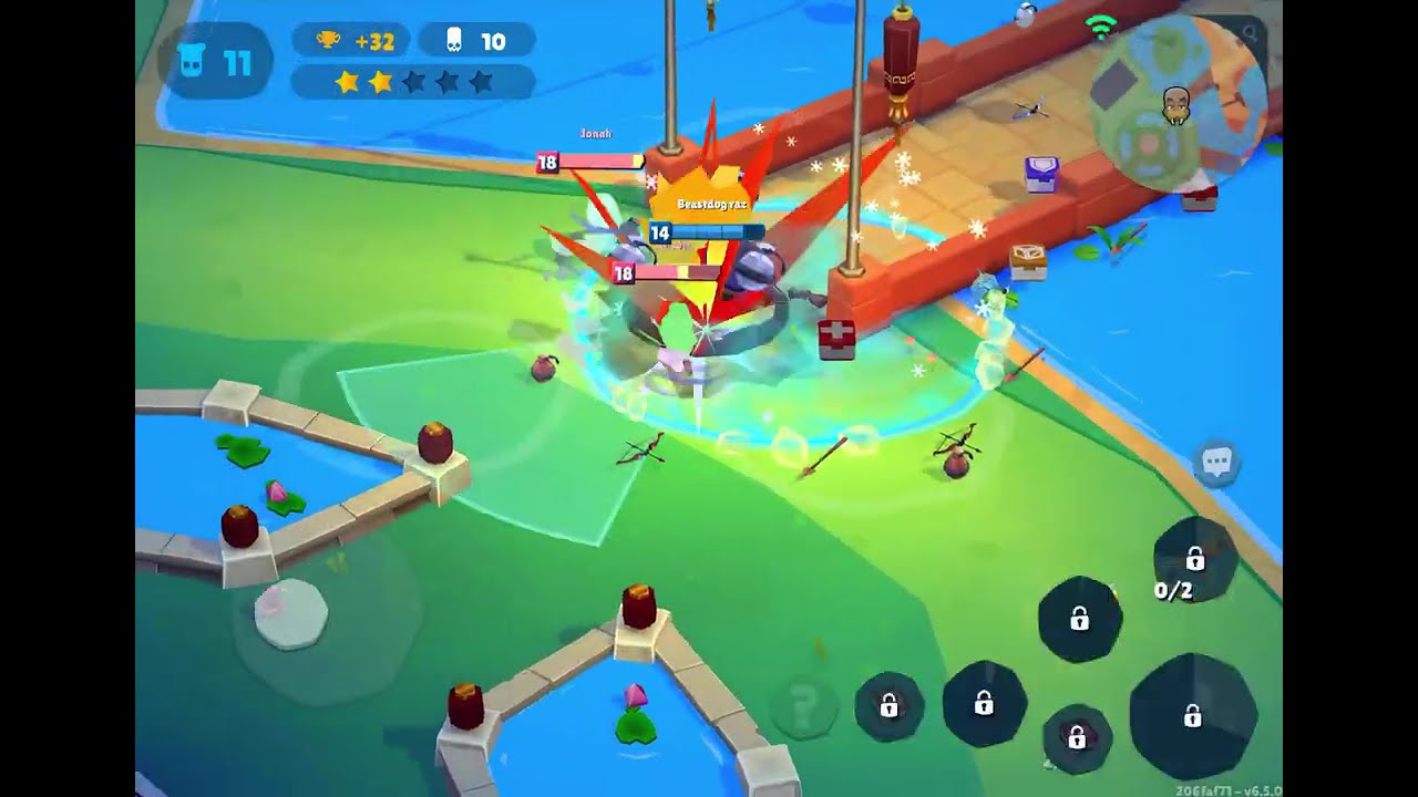 Lennon is destroying the zoo with bombs (Zooba)
