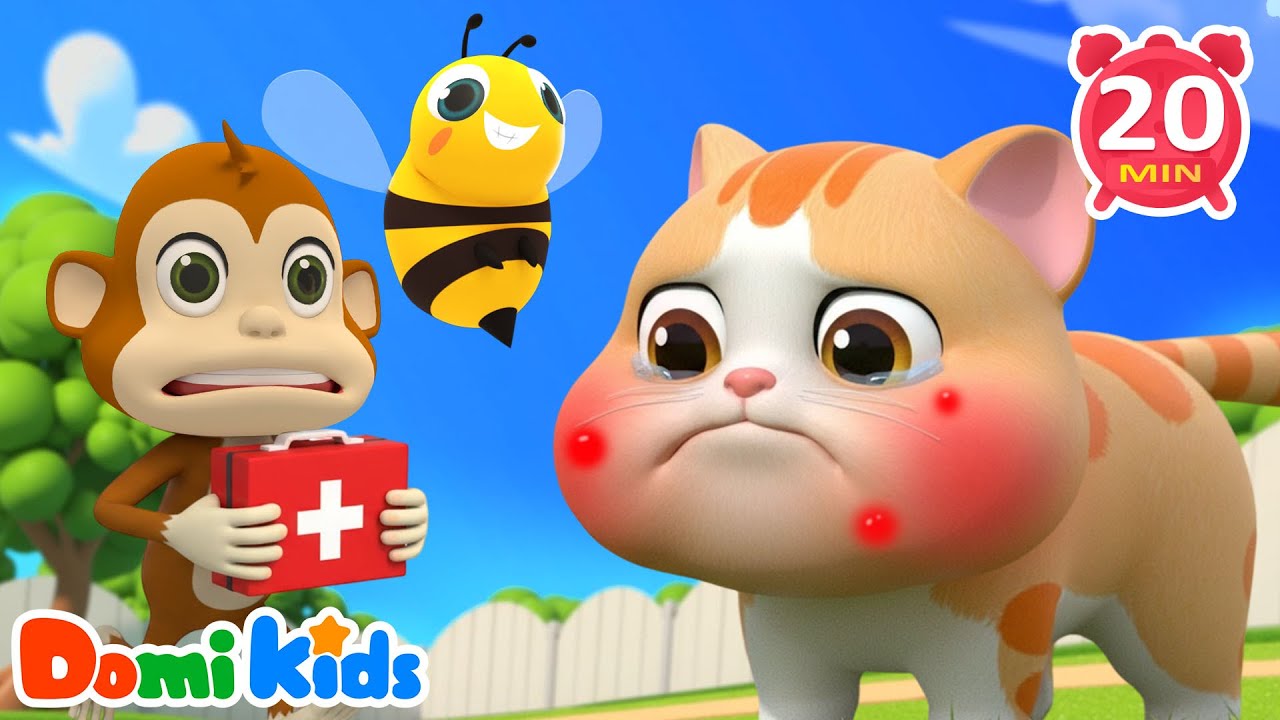危險的蟲子不要摸 🐛⚠️｜安全認知啟蒙｜動物兒歌｜幼兒啟蒙童謠｜寶貝多米－動物派對
