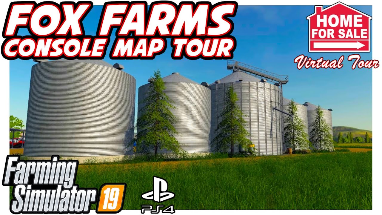 Fox Farms | Console Map Tour | Farming Simulator 19