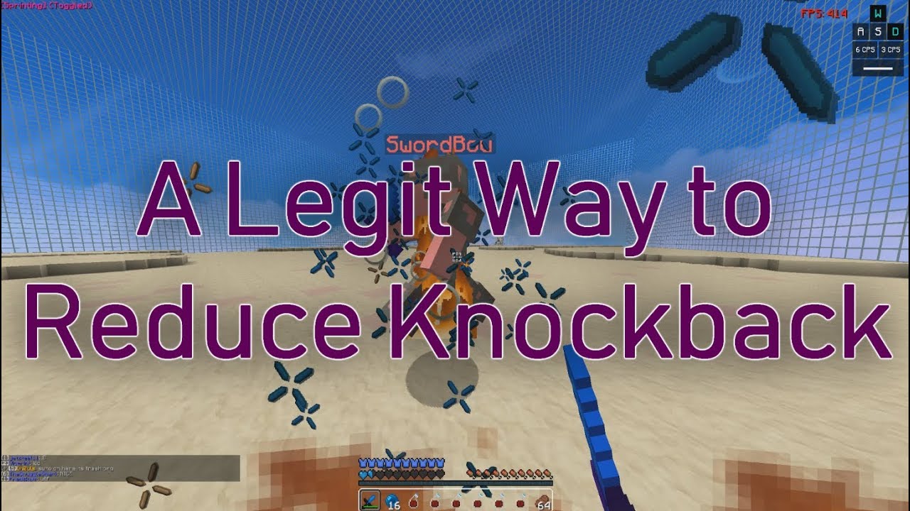A Legit Way to Reduce Knockback (A&D Tapping)