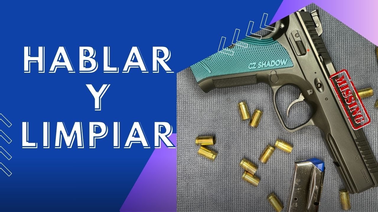 Un video perdido, otro monologo y así limpiaba así así, así limpiaba mi CZ Shadow 2