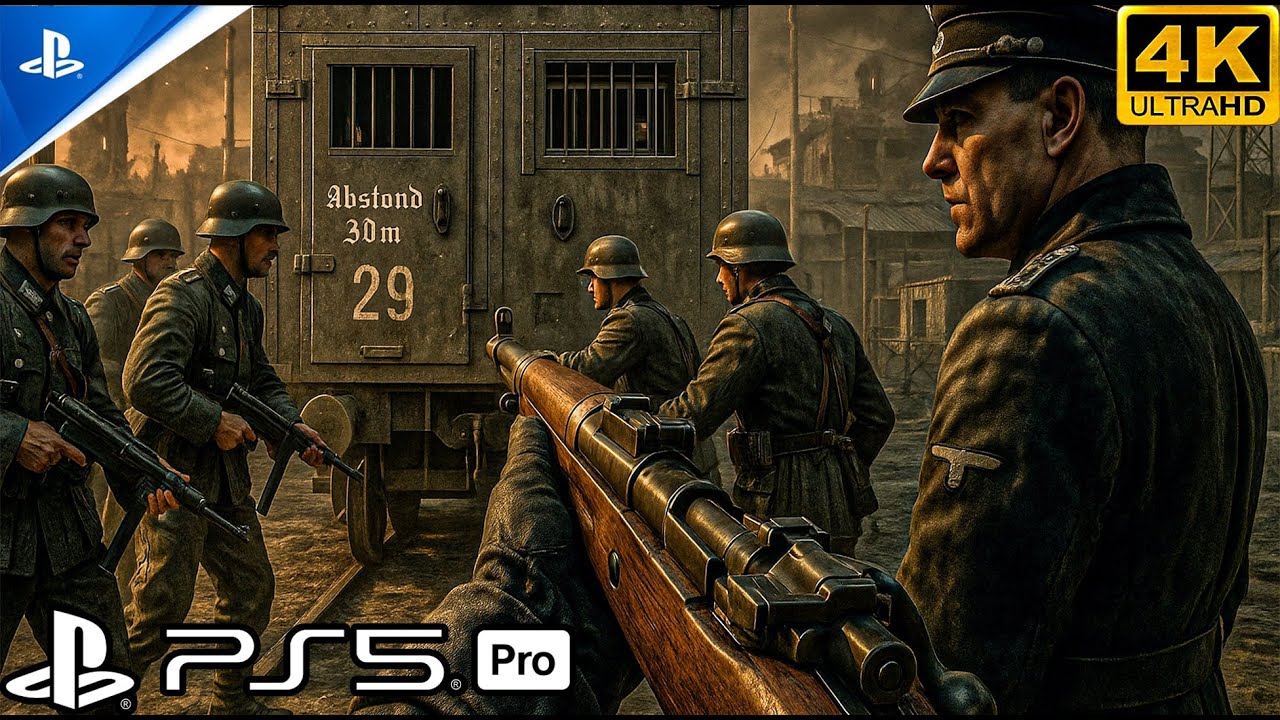 INFILTRATING NAZI HEADQUARTERS (PS5) Realistic ULTRA Graphics Gameplay [4K 60 FPS] Call of Duty