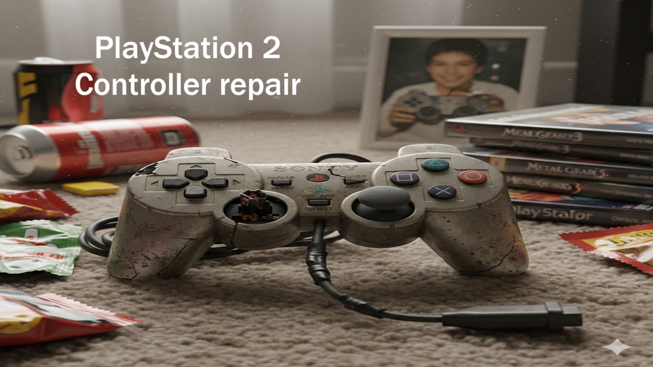 💥💥💥 Jak naprawić pada do PS2 ?  💥💥💥 How to repair PS2 controller