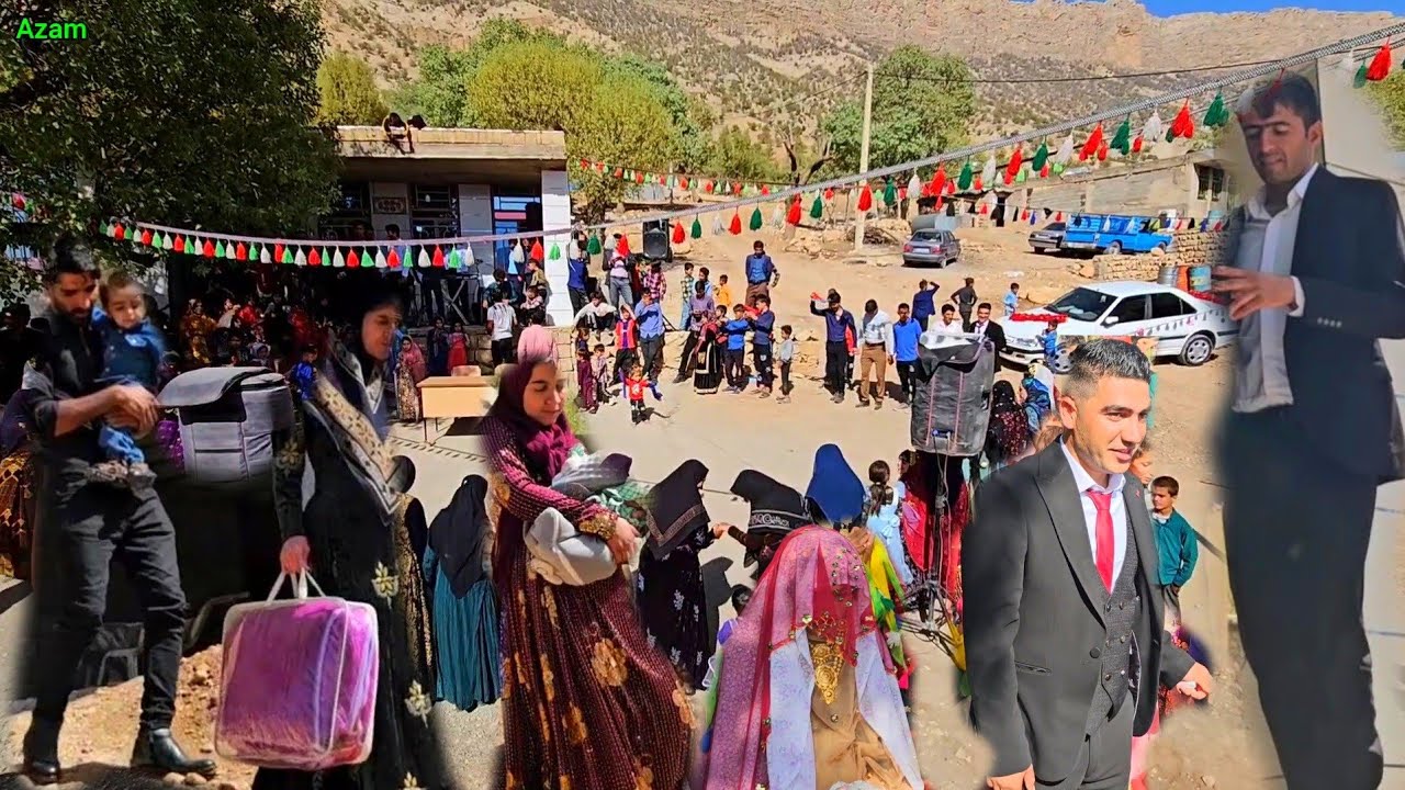 Mahmoud & Azam Attend the Wedding of Mahmoud&rsquo;s Brother&rsquo;s Daughter | Nomadic Life Celebration 🎉