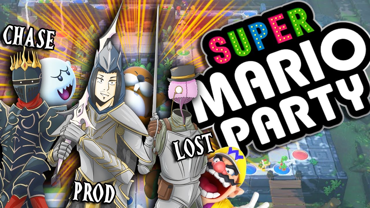 My First Time Ever Playing SUPER MARIO PARTY - W/ Lost My Sanity & Chase The Bro