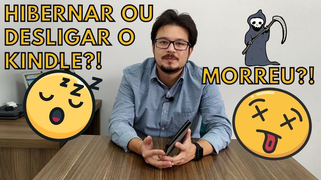 Hibernar ou Desligar o Kindle?! Posso Deixar em Modo de Espera ou Descanso de Tela?! Porque Morreu?!