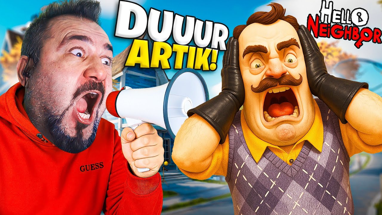 KAZIM USTAYI ÇILDIRTAN YENİ GİZEMLİ OYUNLAKLAR! | HELLO NEİGHBOR KAZIM USTA MODLU BÖLÜM