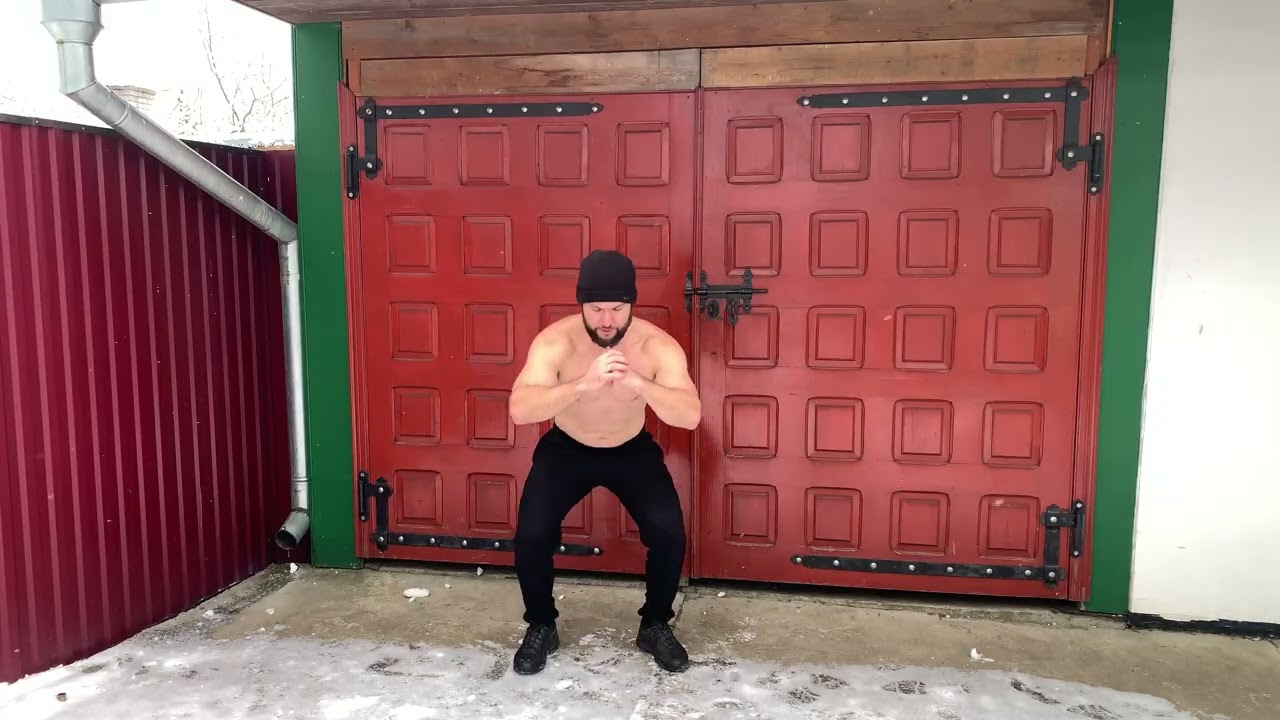 I'm squatting - you count! Write the number in the comments! Let’s Go !!!