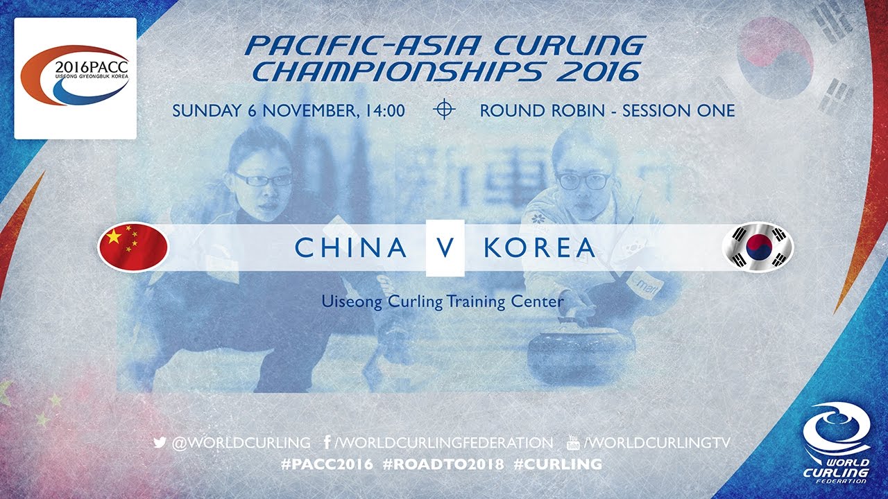 China v Korea (Women) - Pacific-Asia Curling Championships 2016