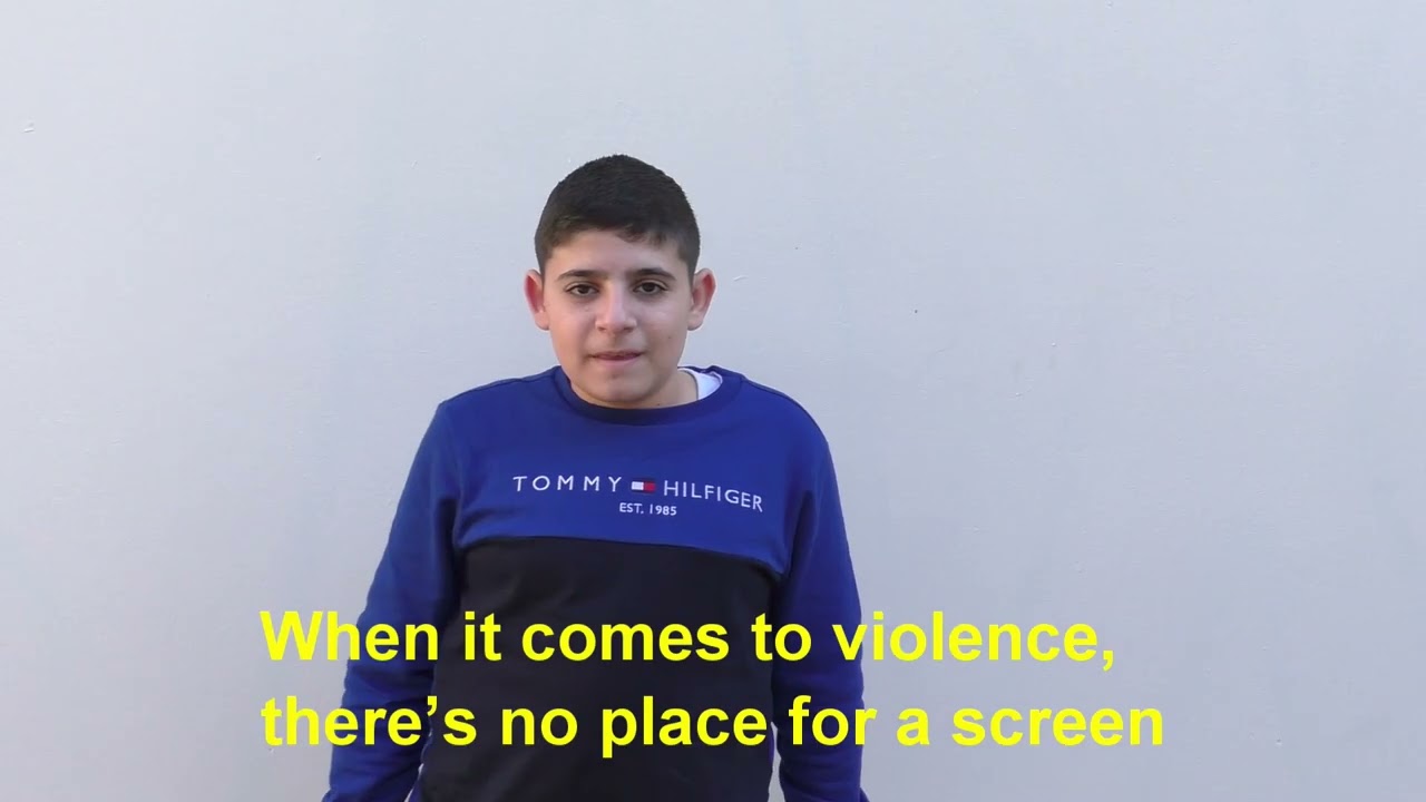 Gymnasium Xylotimpou - You will not have me as an accomplice to violence
