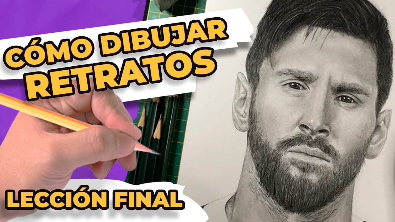 Cómo dibujar un Retrato desde 0 ✏ (Lección 23) - Curso de Dibujo